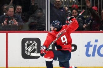 Washington Capitals get two goals from Leonard, Wilson in romp over Edmonton Oilers