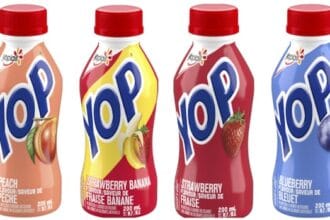 Yoplait Yop yogurt drinks recalled in Canada over plastic contamination fears