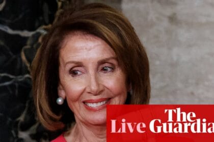 ‘Iconic, heroic, trailblazing’: Democrats praise Pelosi’s work after she announces plan to retire – US politics live | US news