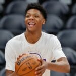 Ace Bailey exits vs. Pistons game with hip strain injury
