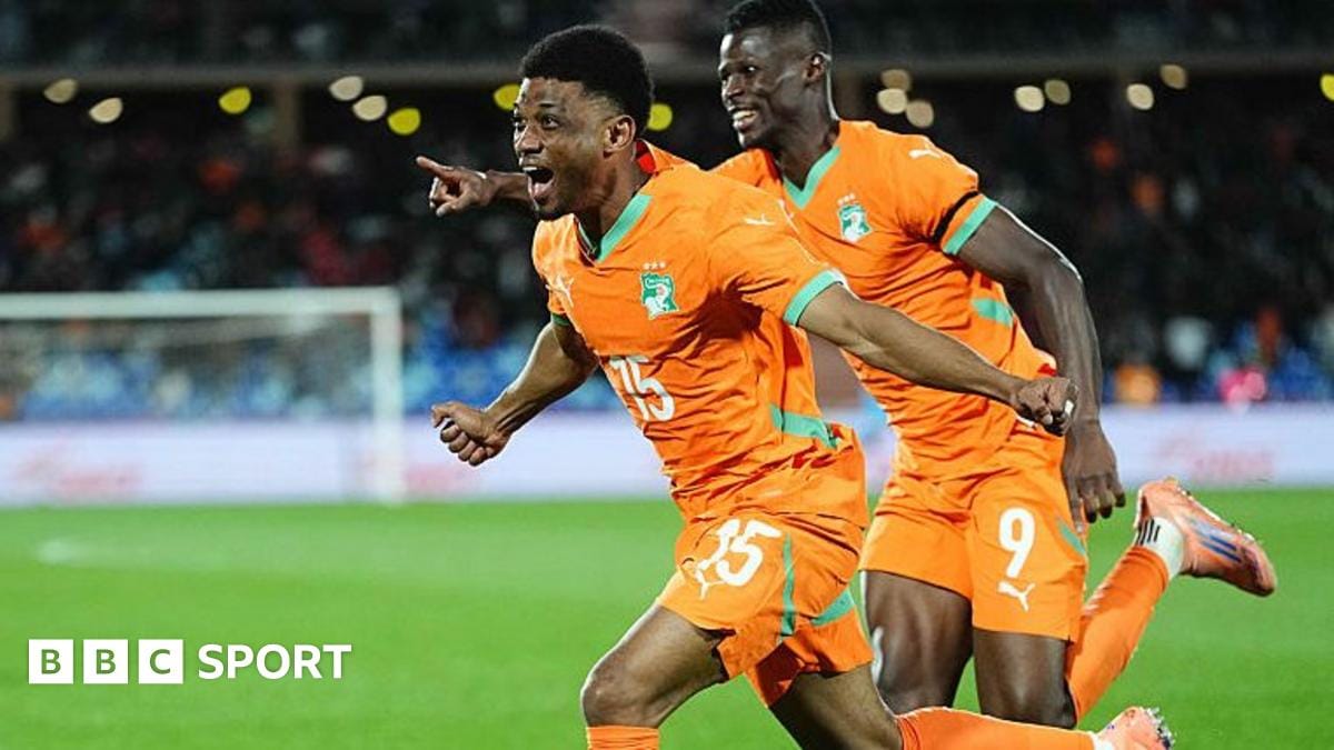 Afcon 2025: Ivory Coast 1-1 Cameroon – Manchester United’s Amad Diallo scores in draw