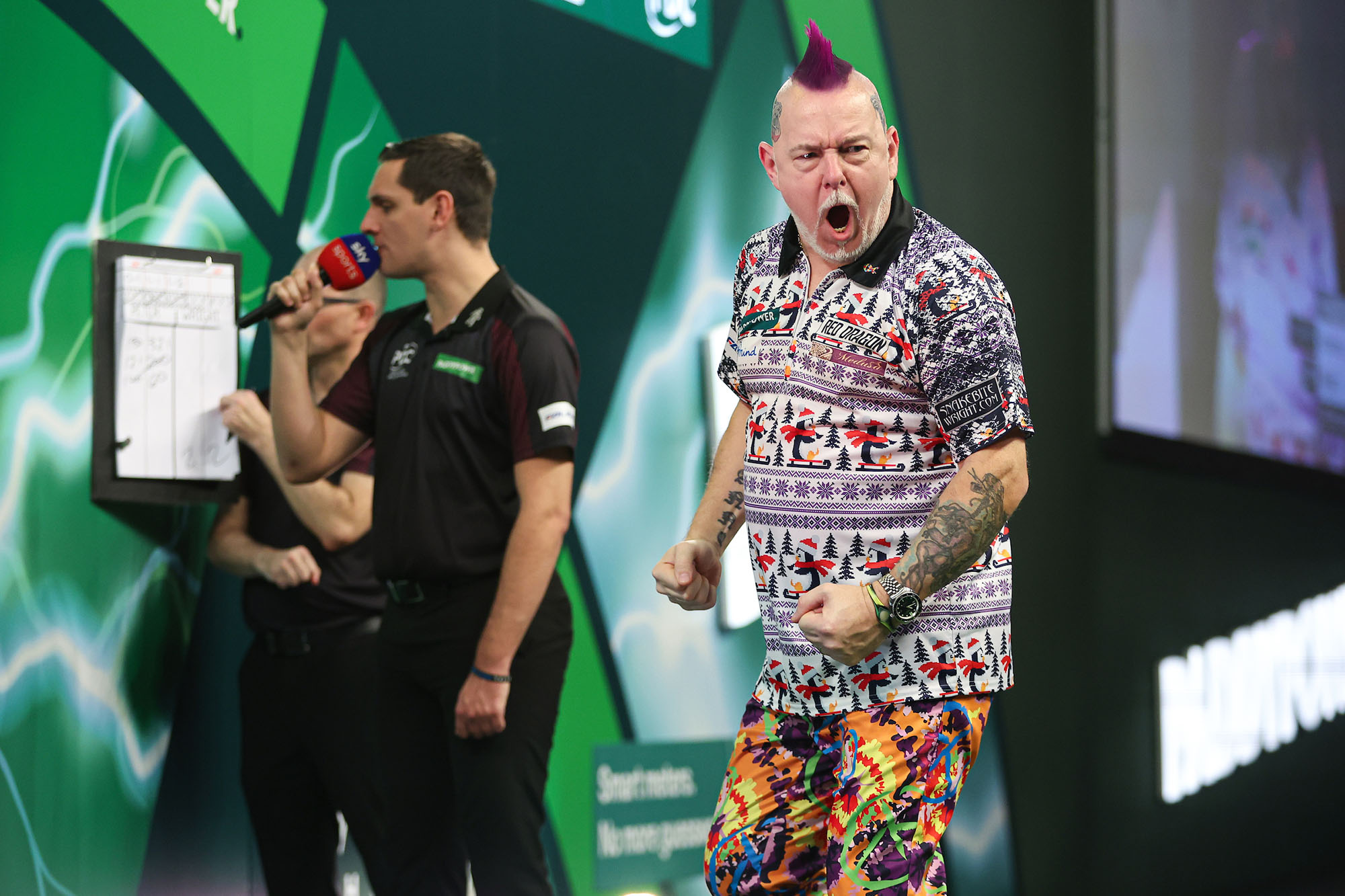 Defiant Wright relishing Alexandra Palace return