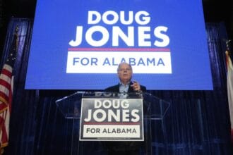 Democratic ex-Sen. Doug Jones kicks off campaign to be Alabama’s next governor
