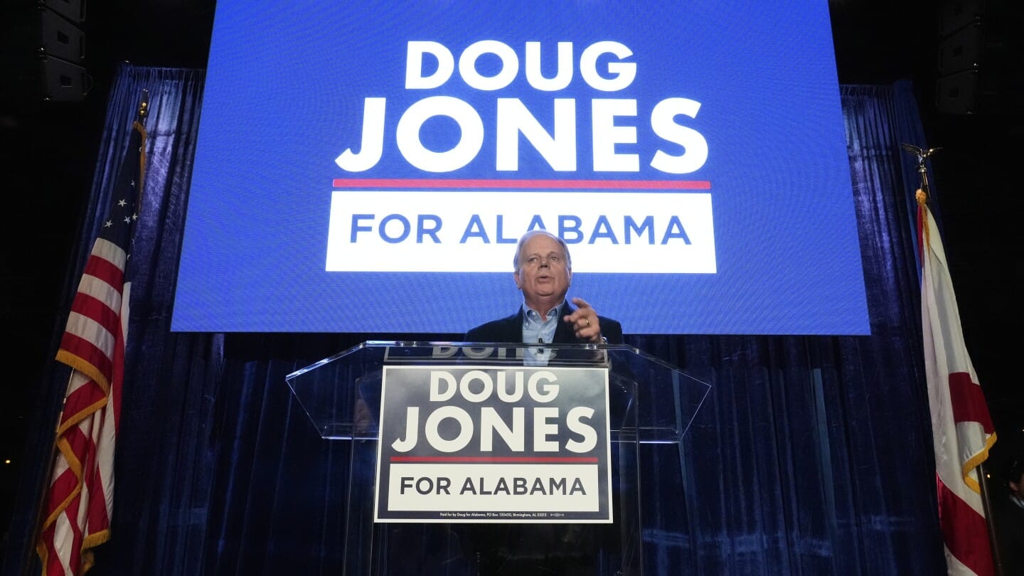 Democratic ex-Sen. Doug Jones kicks off campaign to be Alabama’s next governor
