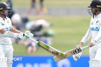Devon Conway and Tom Latham break record as New Zealand dominate West Indies
