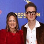 Giovanna Fletcher’s festive red velvet dress is by this underrated brand