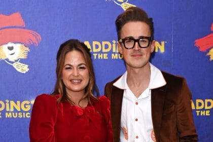 Giovanna Fletcher’s festive red velvet dress is by this underrated brand