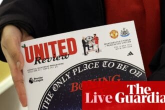 Manchester United v Newcastle: Premier League – live | Premier League