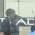 Sinner al GP di Abu Dhabi con Laila Hasanovic, la giornata