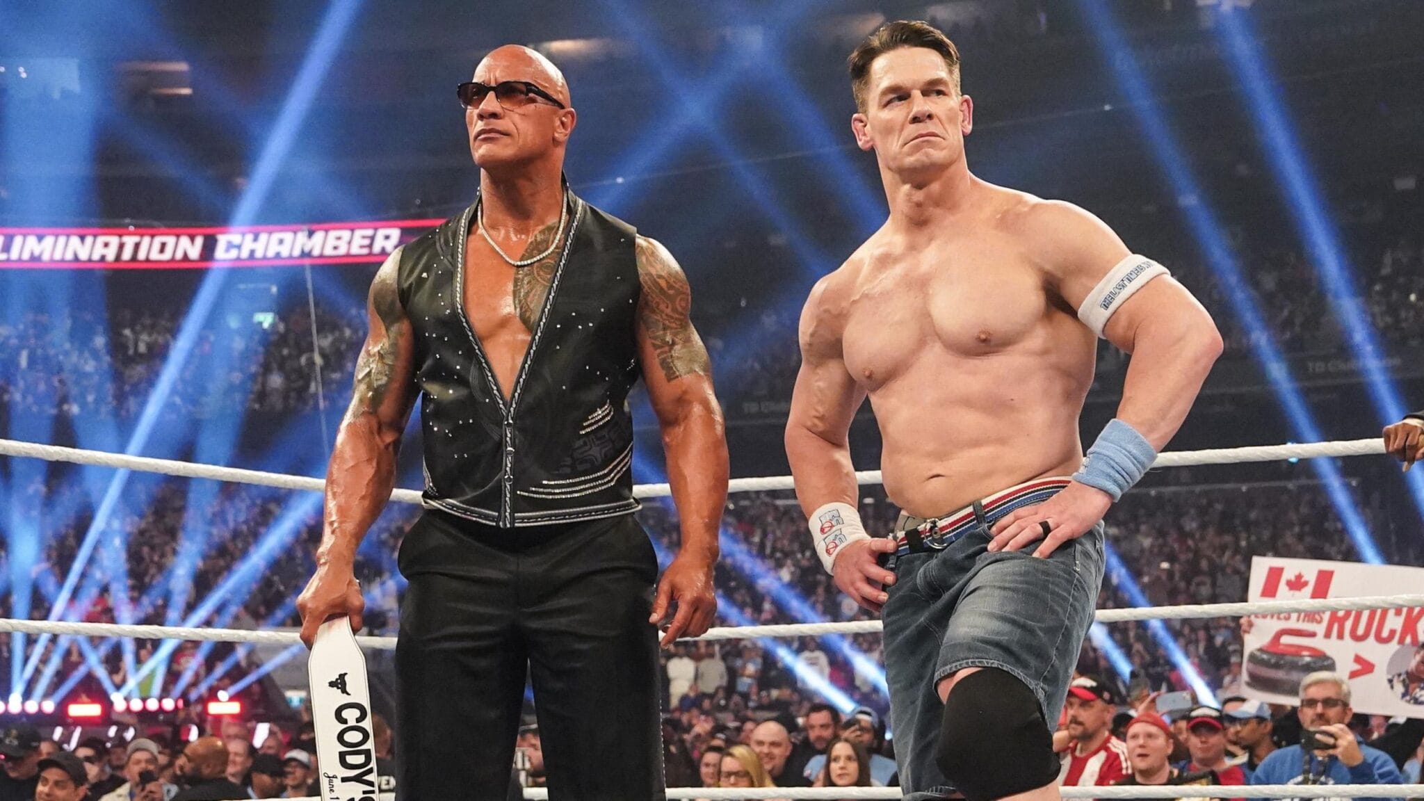 The Rock Honors John Cena, Hails Historic WWE Career in Video Before Icon’s Last Match