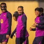 The squad for FC Barcelona v Osasuna