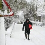 UK snow maps show 13 counties to be hit as far south as London in Arctic blast