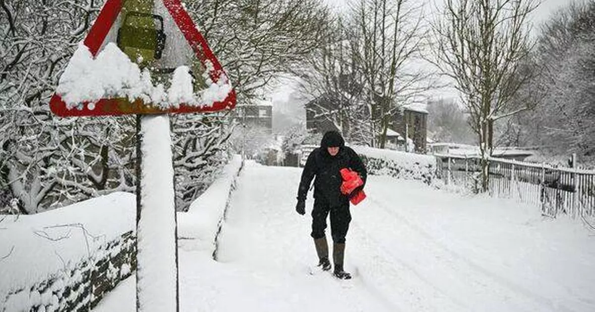 UK snow maps show 13 counties to be hit as far south as London in Arctic blast