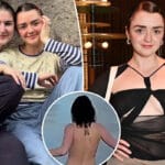 ‘Game of Thrones’ star Maisie Williams bares all while skinny dipping in Italy