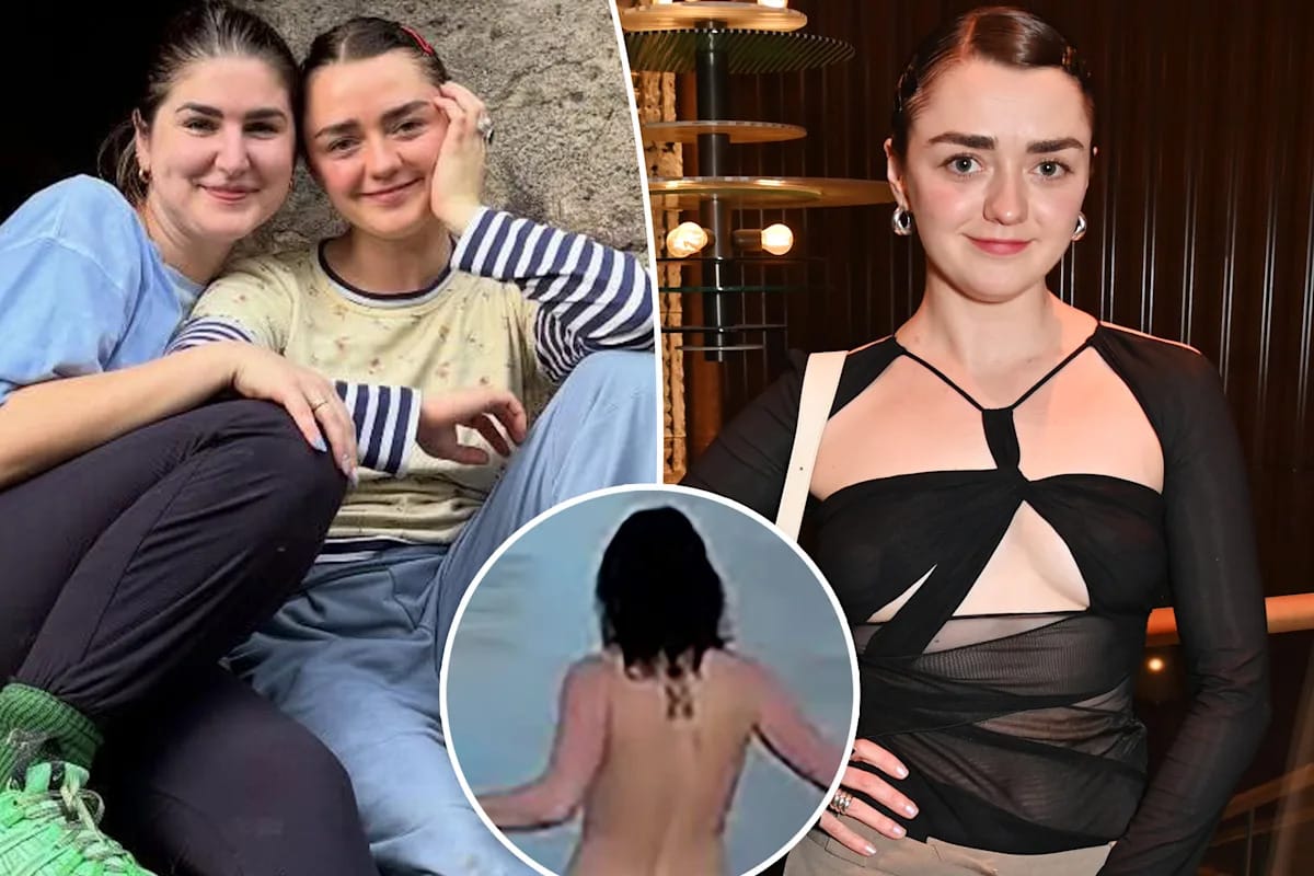 ‘Game of Thrones’ star Maisie Williams bares all while skinny dipping in Italy