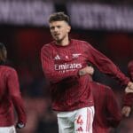 Arsenal train at Emirates pre-Manchester United & youth players join in