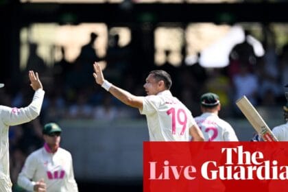 Australia v England: fifth Ashes Test, day two – live | Ashes 2025-26