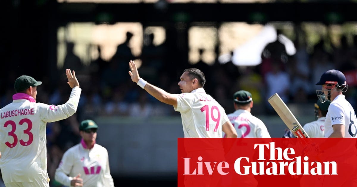 Australia v England: fifth Ashes Test, day two – live | Ashes 2025-26