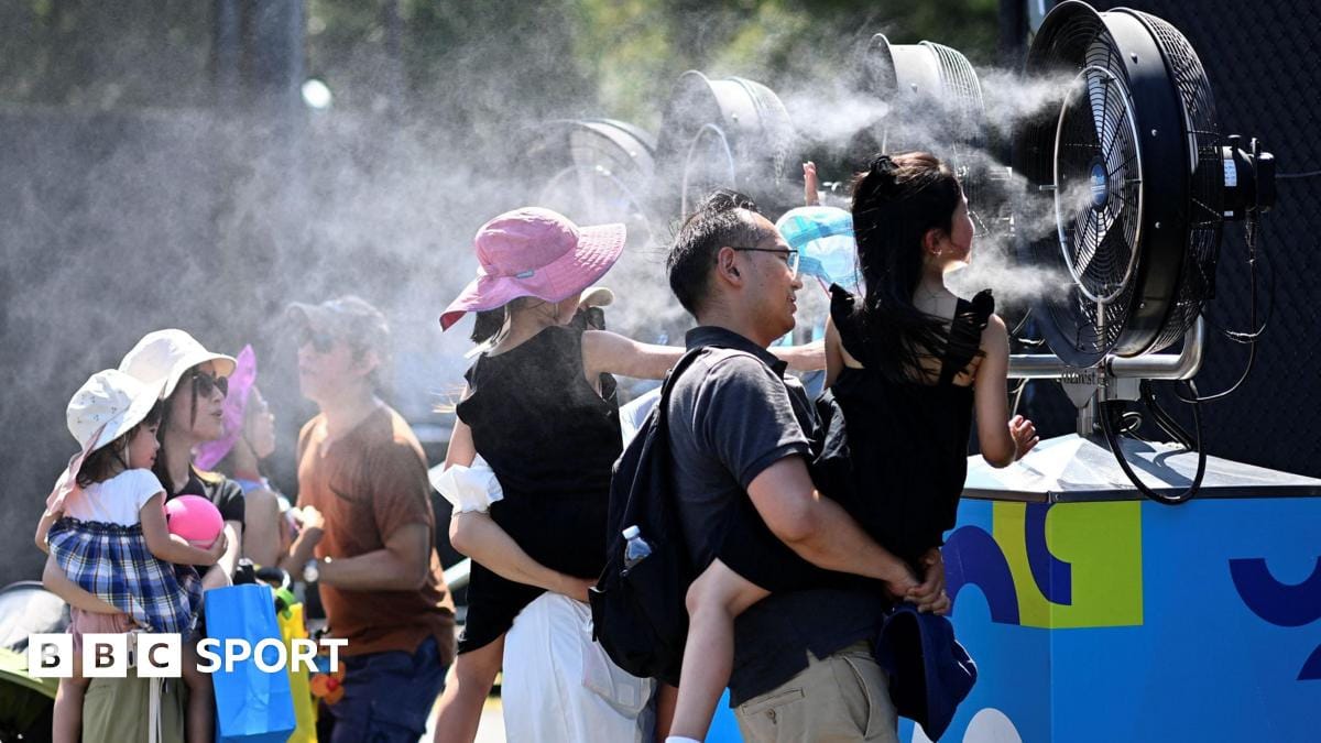 Australian Open 2026: Play moved as Melbourne temperatures set to hit 40C
