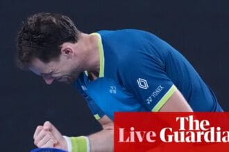 Australian Open 2026: Ruud sinks Cilic, Djokovic ‘stressed’ despite win, Osaka withdraws – live | Australian Open 2026