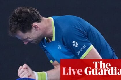 Australian Open 2026: Ruud sinks Cilic, Djokovic ‘stressed’ despite win, Osaka withdraws – live | Australian Open 2026