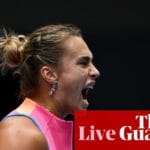 Australian Open 2026: Sabalenka and Alcaraz in action as cooler day brings relief from heat | Australian Open 2026