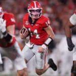 College football bowl games today schedule has three CFP matchups
