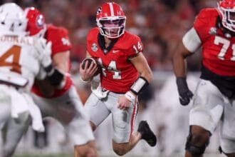 College football bowl games today schedule has three CFP matchups