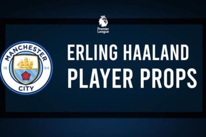 Erling Haaland prop bets & odds to score a goal January 1