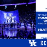 Kentucky Men’s Basketball Tipoff vs. Ole Miss Moved Earlier to 11 a.m. ET – UK Athletics