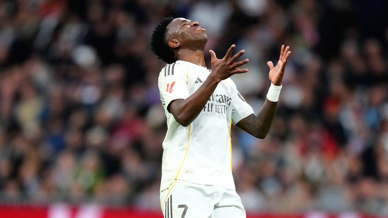 More boos for Vinícius in Champions League match at Bernabeu