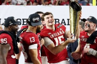 No. 1 Indiana tops final AP Top 25 football poll of season