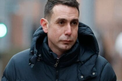 Sacked Premier League ref David Coote arrives at court for sentencing after he made indecent video of 15-year-old boy