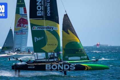 Sail Grand Prix fleet stung by Fremantle doctor before race has even begun