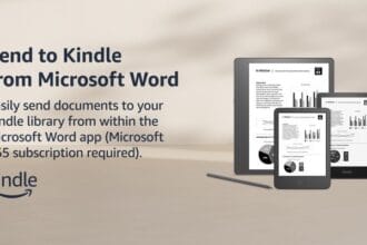 Send to Kindle from Microsoft Word is Discontinued