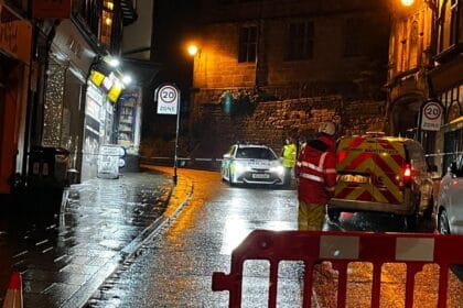 Shrewsbury fire LIVE: Emergency services rush to ‘large’ fire in Shrewsbury town centre as major road closed