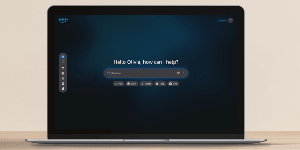 Talk to Alexa in your browser with new AI assistant on Alexa.com