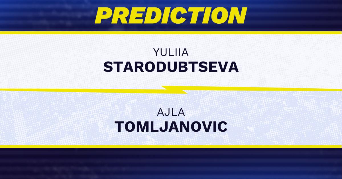 Yuliia Starodubtseva vs. Ajla Tomljanovic prediction, odds, picks for Australian Open 2026 Yuliia Starodubtseva vs. Ajla Tomljanovic prediction, odds, picks for Australian Open 2026