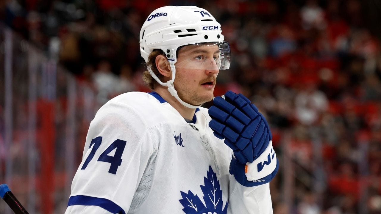 ‘It’s something exciting’: Maple Leafs’ Bobby McMann talks impending free agency