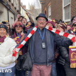 Brisbane Broncos fans touch down in Hull for World Club Challenge