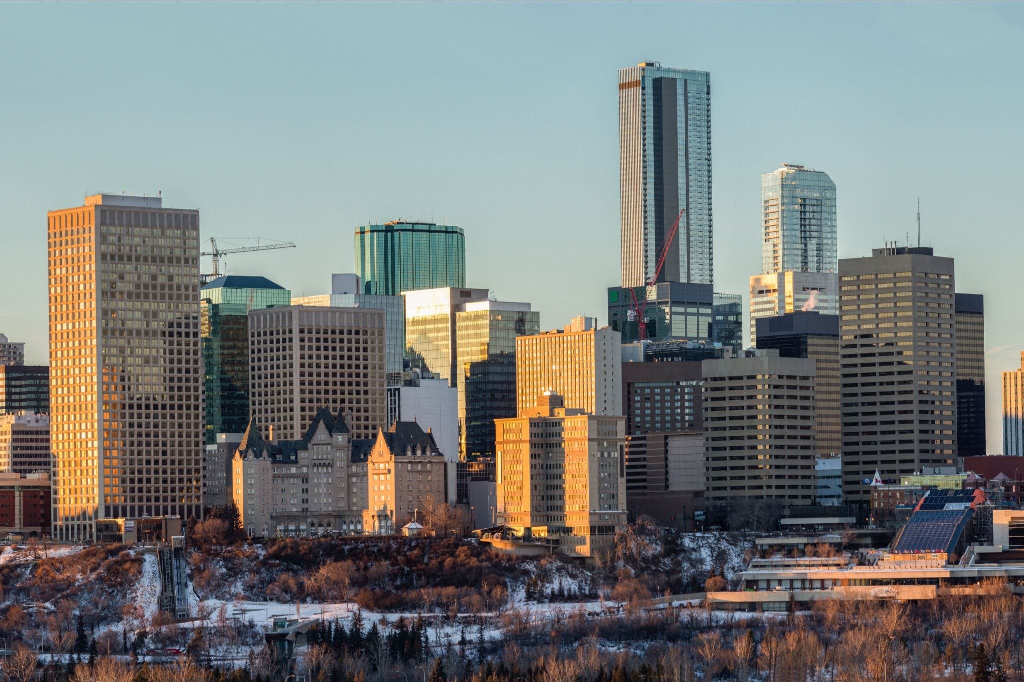 Edmonton forecast is fantastic with a 27-degree temperature swing