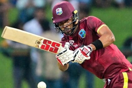 England bowl first and bring in J Overton, WI include Chase