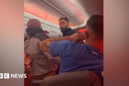 Jet2 hands passengers life ban after mid-air fight