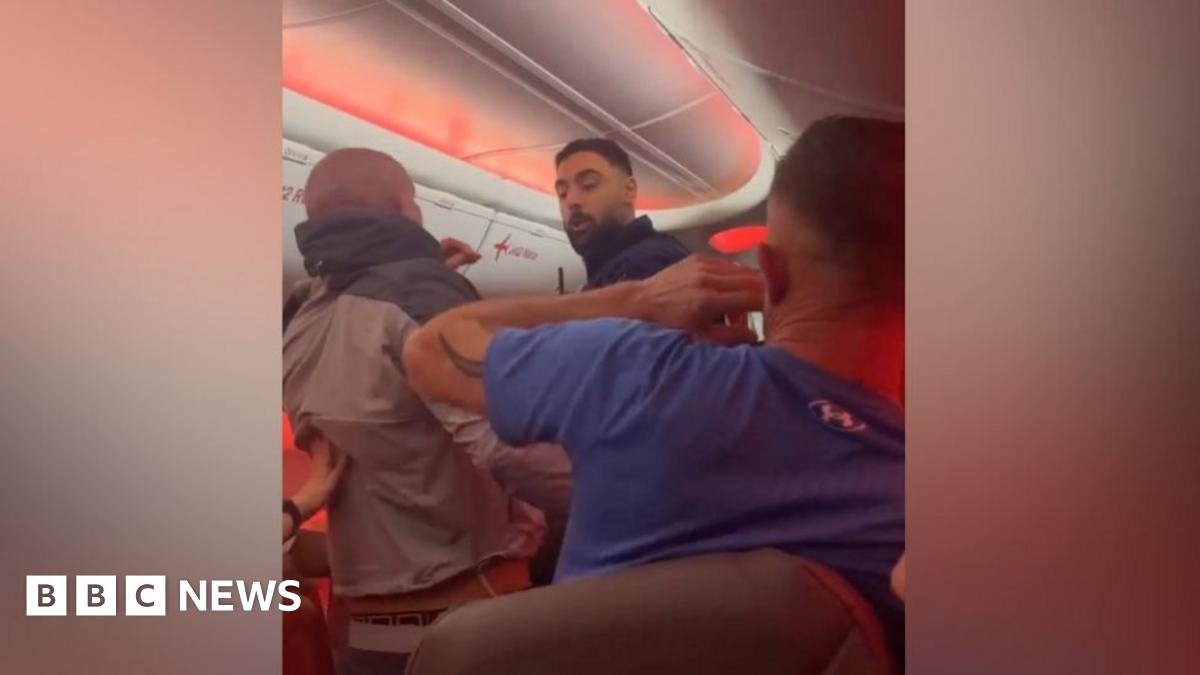 Jet2 hands passengers life ban after mid-air fight