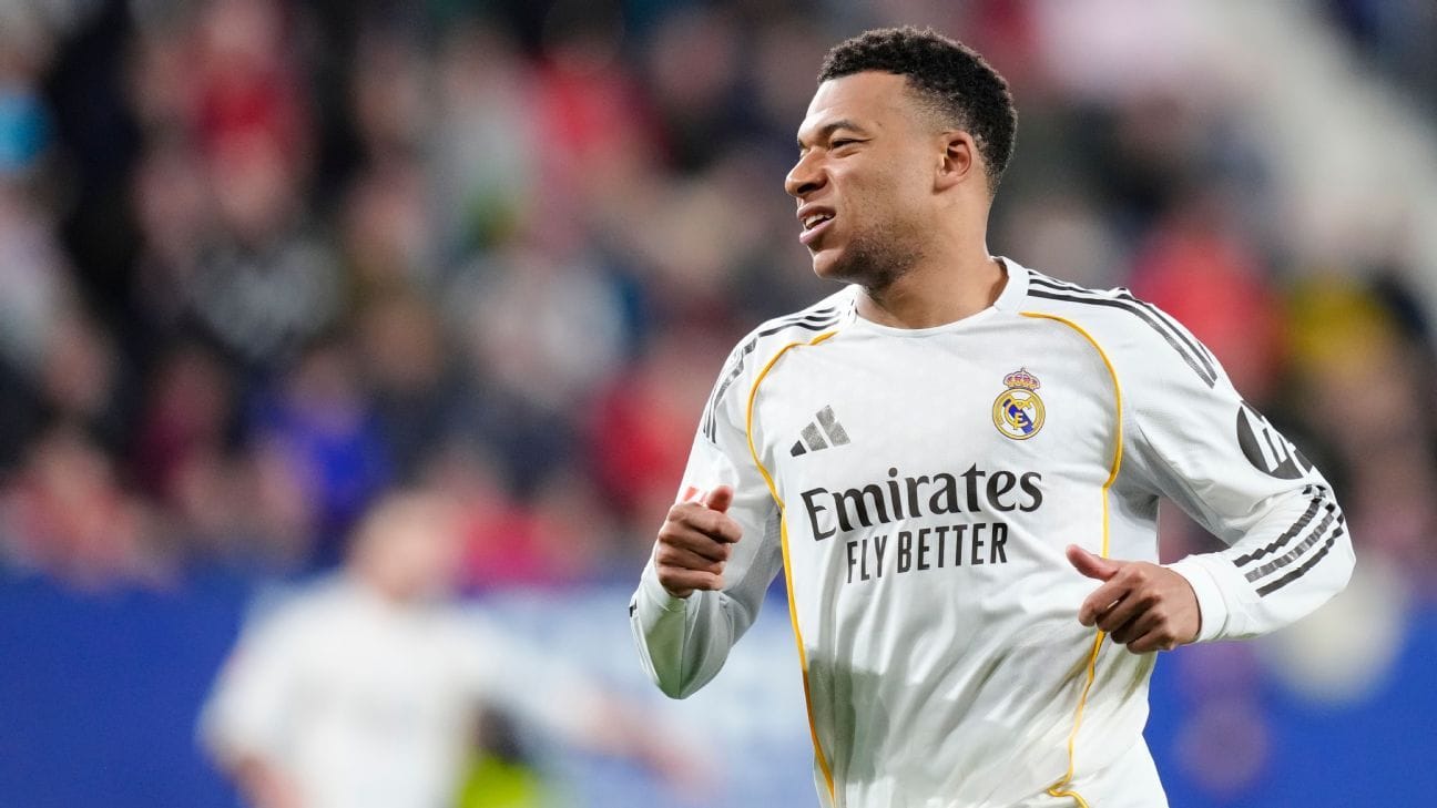 Kylian Mbappé (knee) out for Real Madrid vs. Benfica Kylian Mbappé (knee) out for Real Madrid vs. Benfica