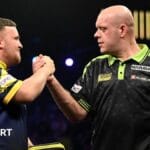 Luke Littler into Premier League semi-finals after Michael van Gerwen withdrawal