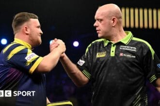 Luke Littler into Premier League semi-finals after Michael van Gerwen withdrawal