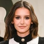 Nina Dobrev Keeps It Sleek in a Mini Dress for YSL Beauty