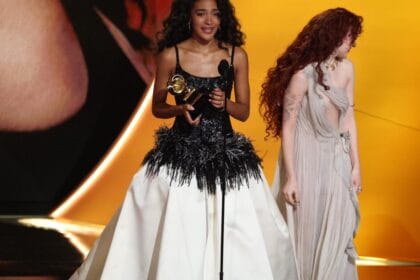Olivia Dean wins Grammy for best new artist, salutes immigrants