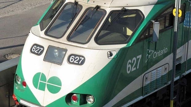 Person struck by train east of Guelph Central GO, service suspended on Kitchener line Person struck by train east of Guelph Central GO, service suspended on Kitchener line